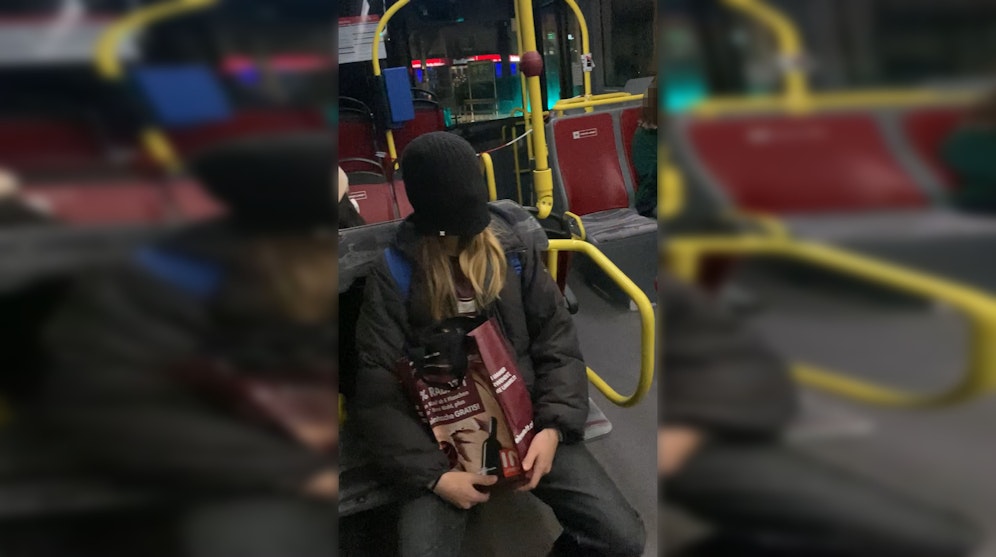 Wenn die Haube zum Corona-Schutz wird.