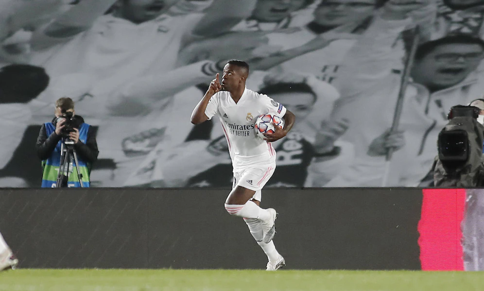 Vinicius Junior gelang gegen Schachtjor Donezk ein Rekord-Tor. 