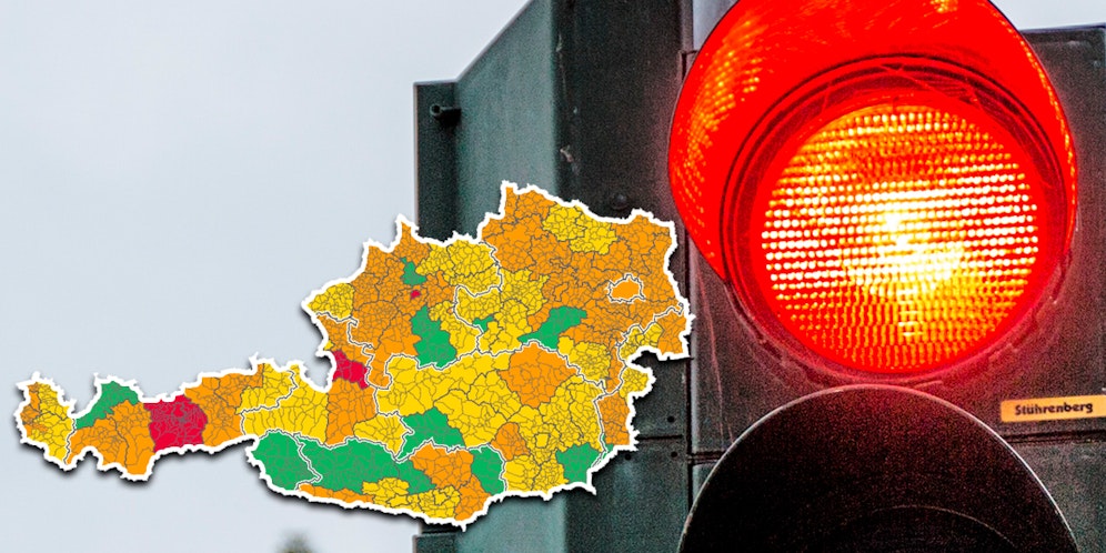 Die Corona-Bildungsampel für Schulen bleibt in Salzburg weiter auf rot.
