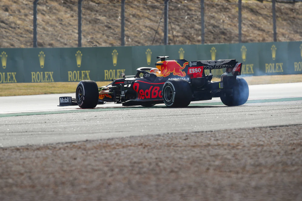 Max Verstappen hat sich gedreht