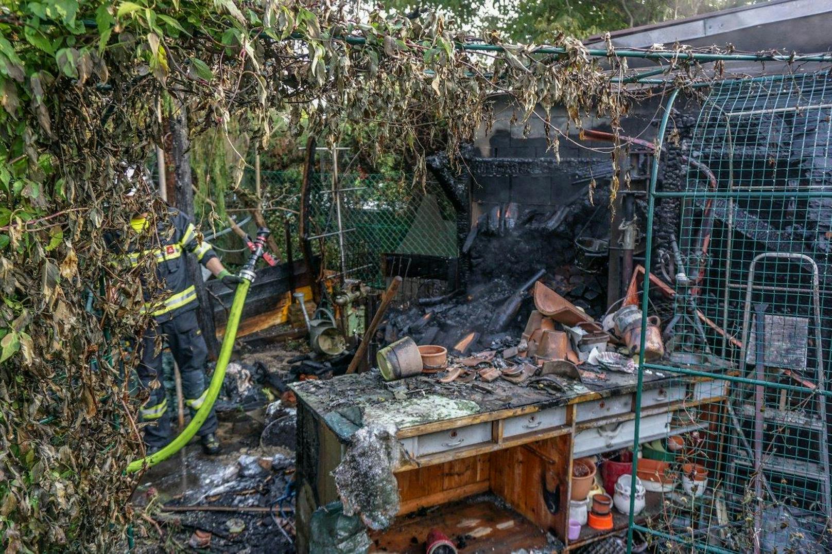 Anstrengender Tag für die Feuerwehr Neunkirchen.