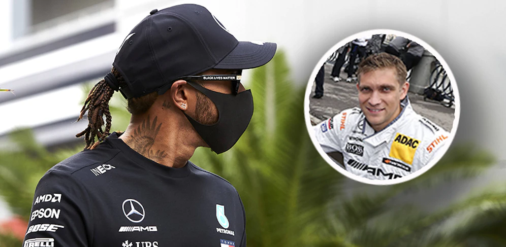 Lewis Hamilton ärgert sich über Renn-Steward Witali Petrow.