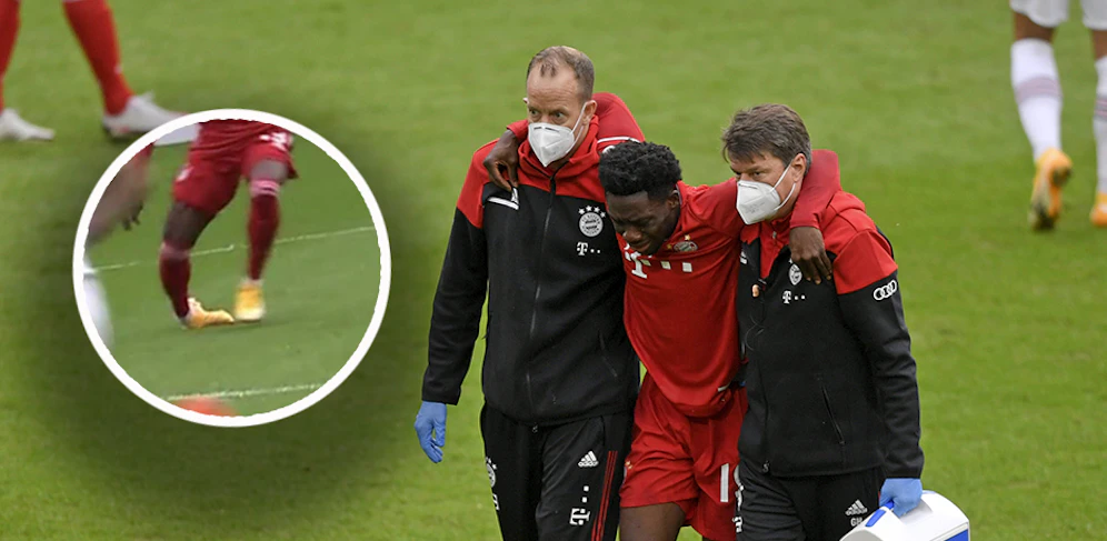 Alphonso Davies fällt wochenlang aus. 