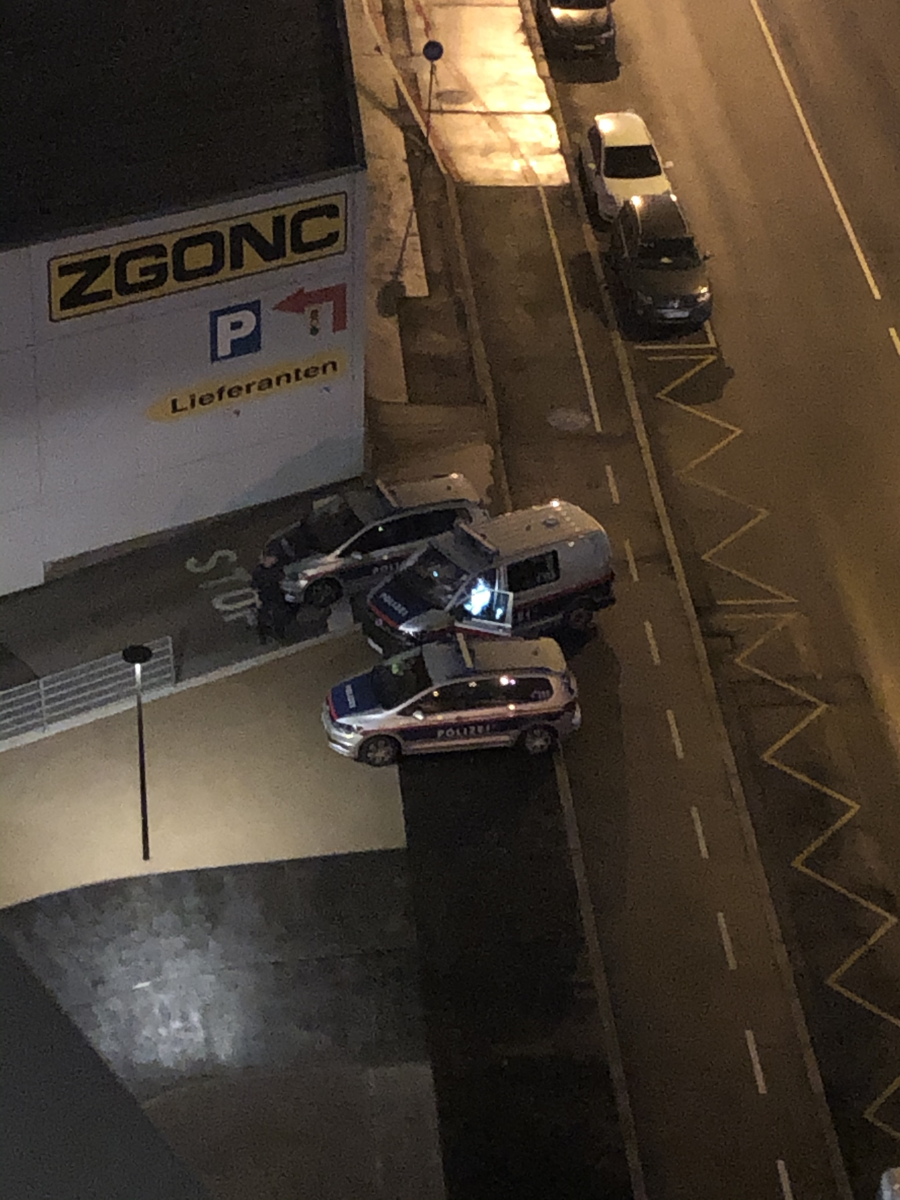 Festnahme bei der Modecenterstraße in Wien-Landstraße