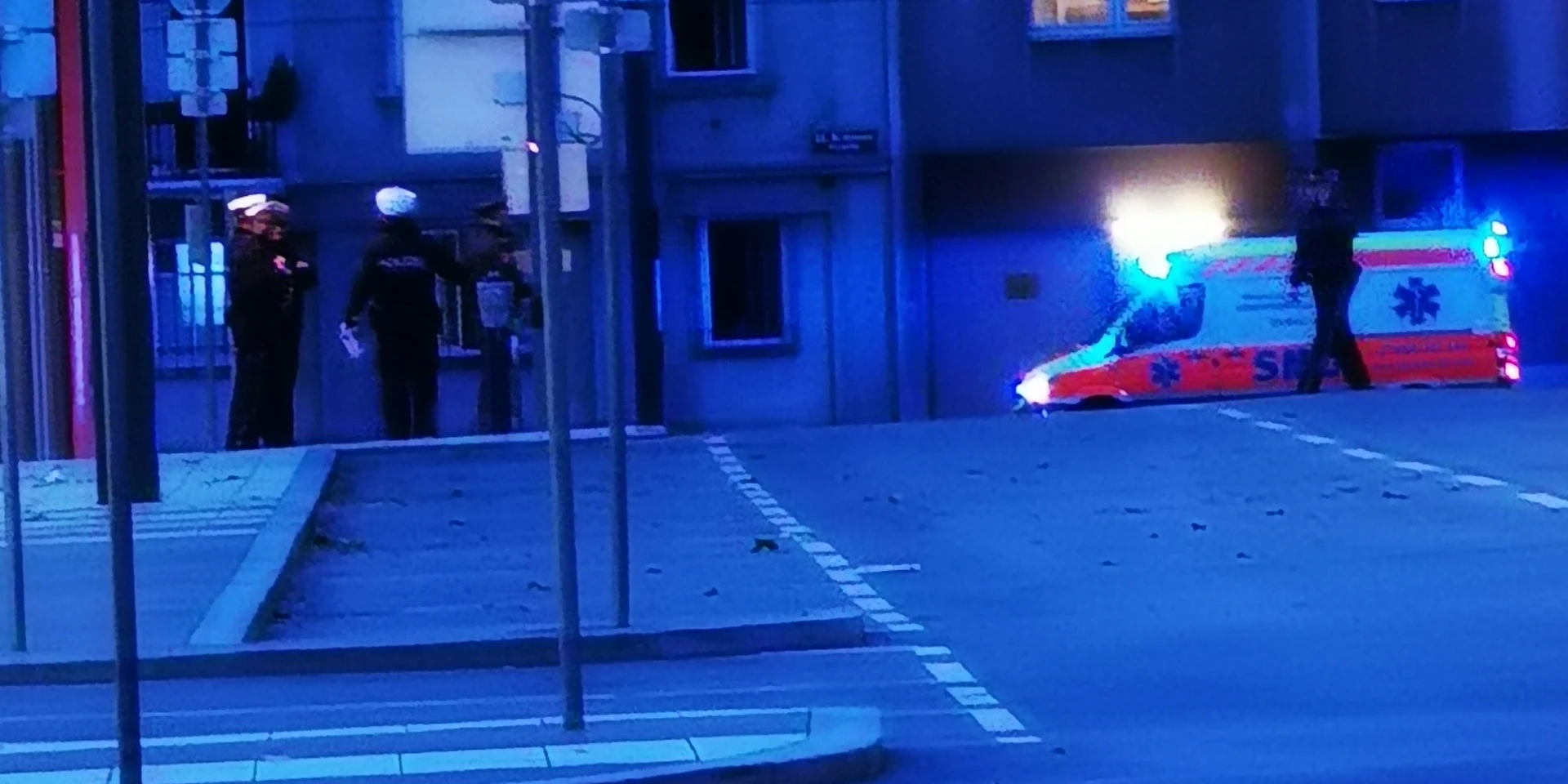 Großeinsatz in der Klinik Floridsdorf (früher KH Nord) in Wien am 26. Oktober 2020