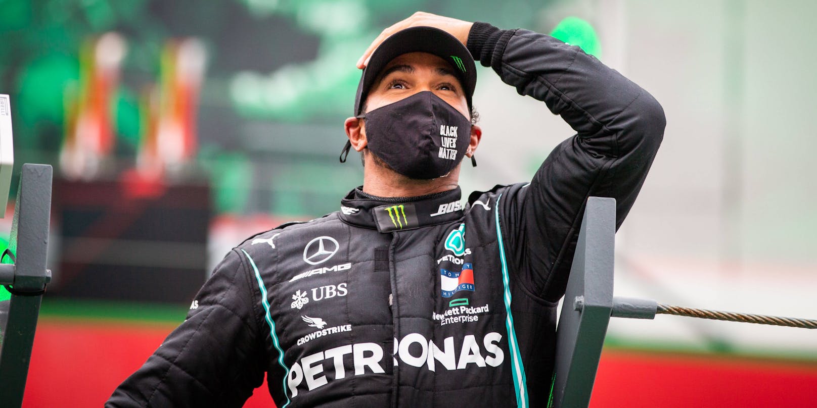 Lewis Hamilton hält seit Sonntag bei 92 Grand-Prix-Siegen.