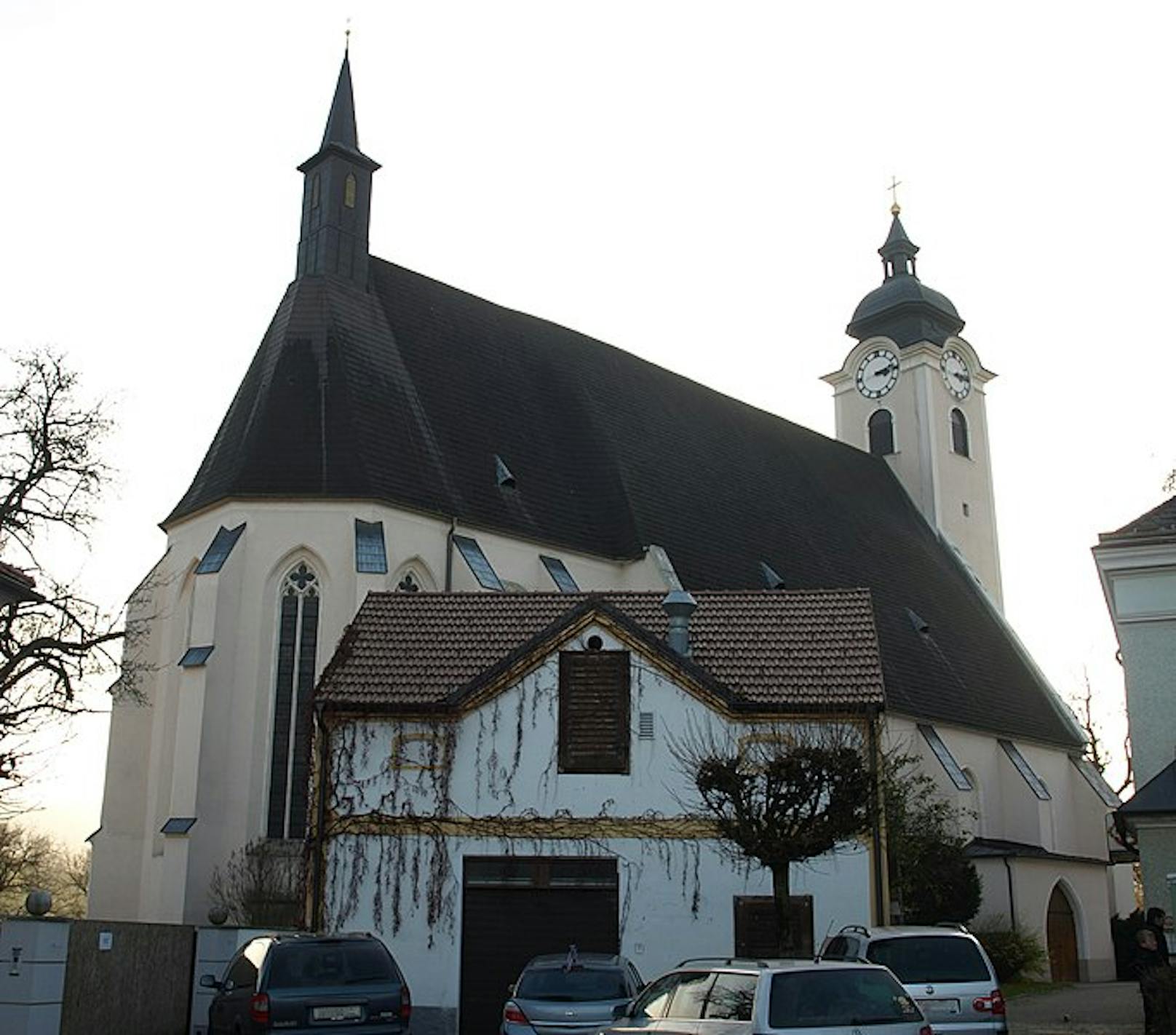 Die Pfarrkirche in Neuhofen an der Ybbs