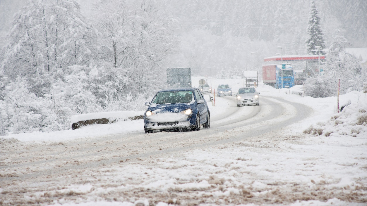 Schnee-Chaos in Österreich