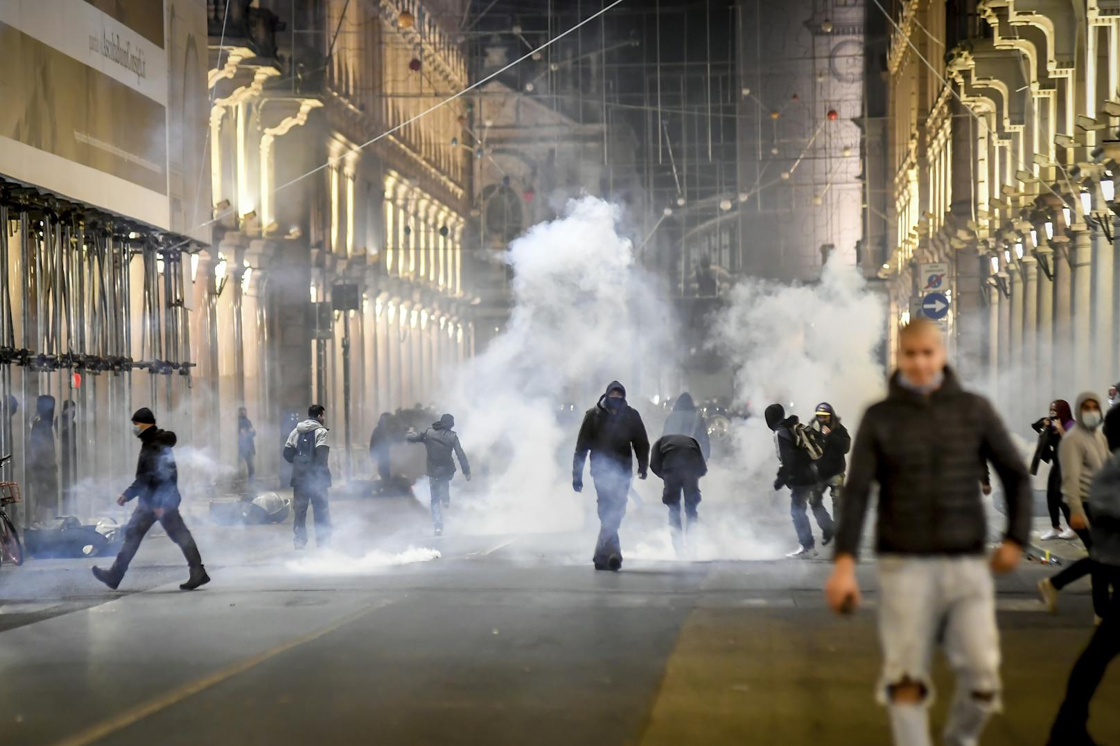 Proteste in Italien