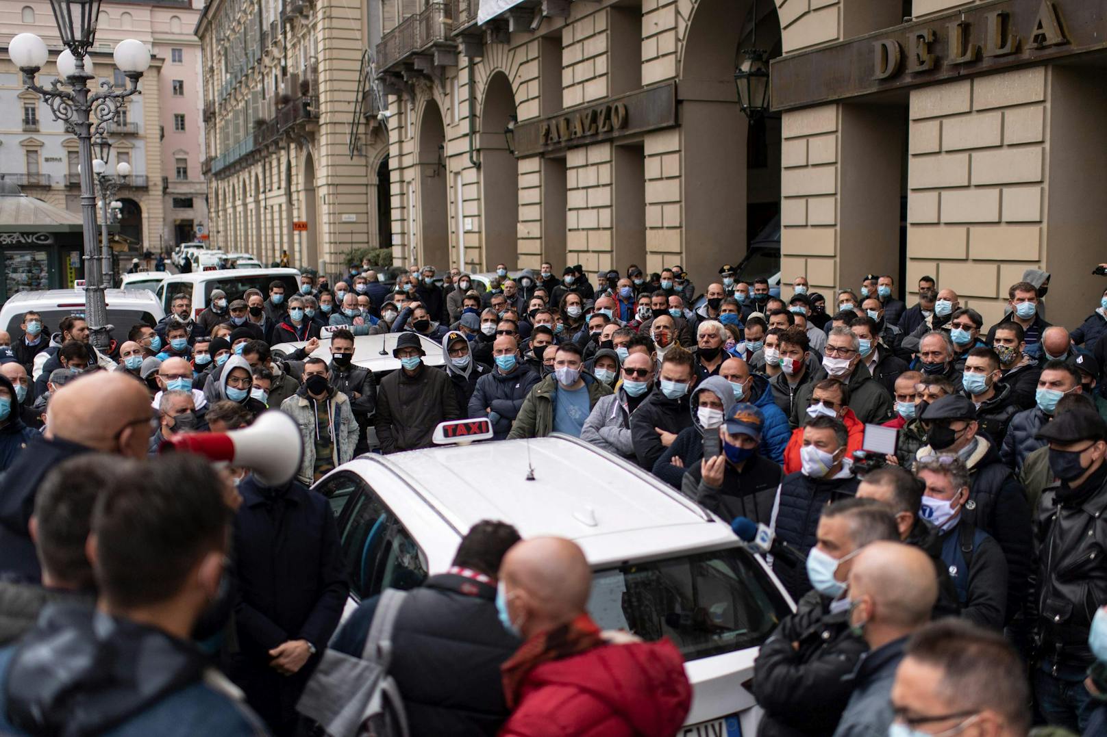 Proteste in Italien