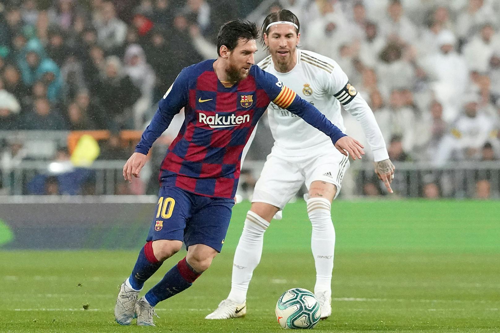 Zwei Meister ihres Fachs: Lionel Messi und Sergio Ramos