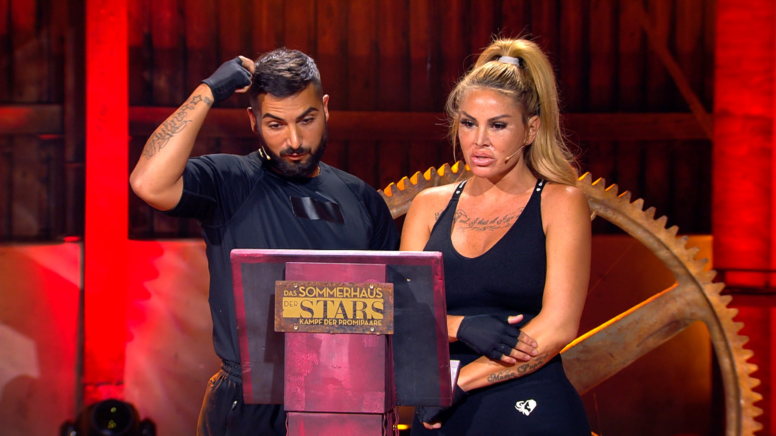 Hier ist Köpfchen gefragt: Beim Bällerollen soll mit richtigen Antworten auf Allgemeinfragen ein Lösungswort gebildet werden.