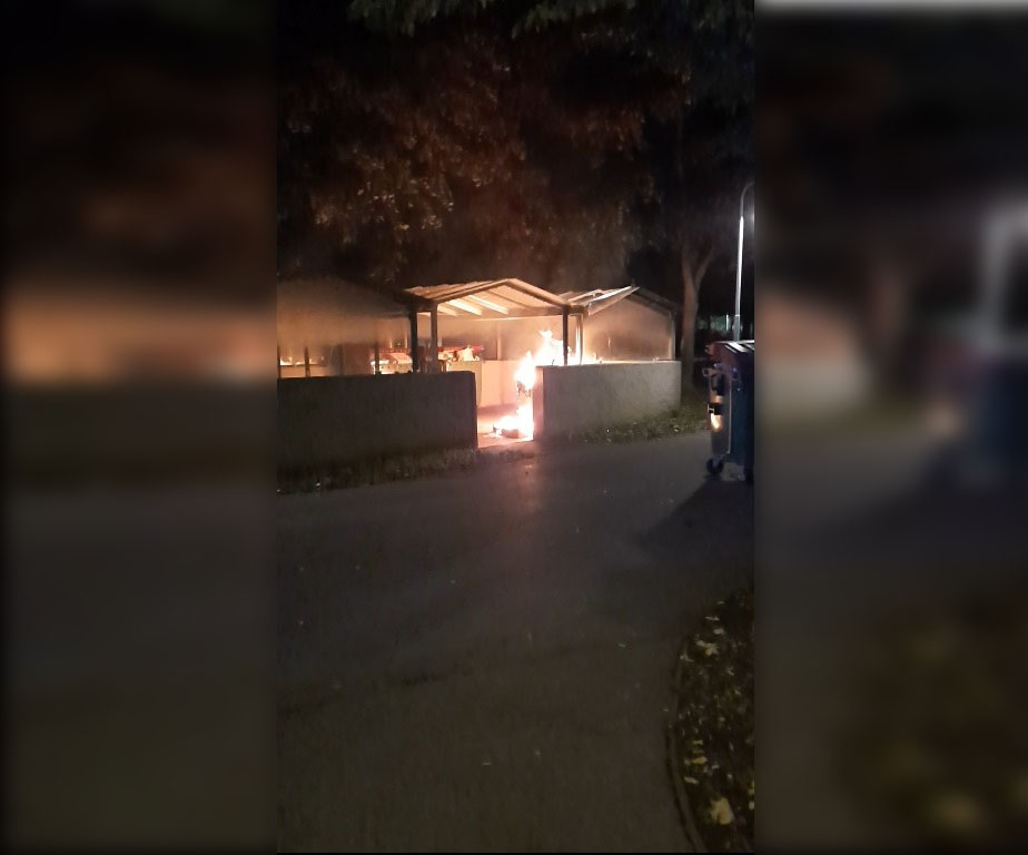 Die Feuerwehr konnte den Brand löschen.