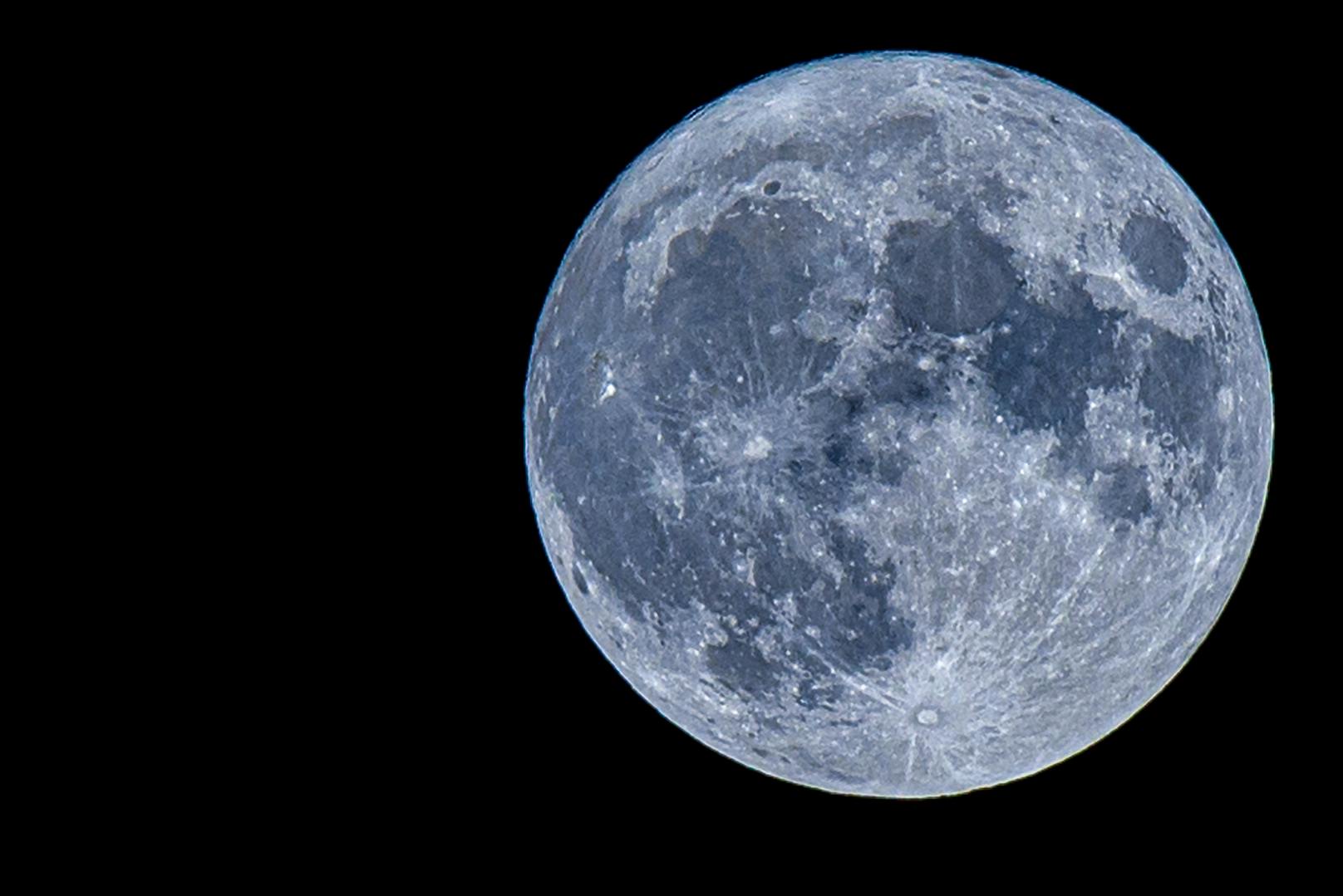 "Blue Moon" nennt sich dieses Himmelsphänomen