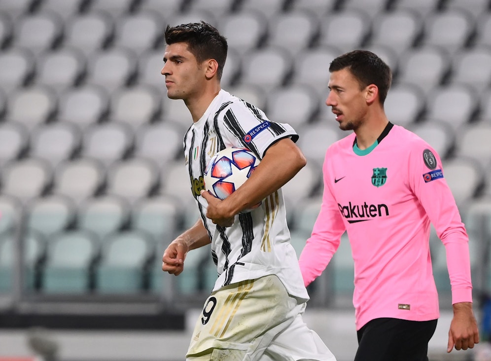 Alvaro Morata hätte gerne den Spielball mitgenommen. Keines seiner drei Tore zählte.