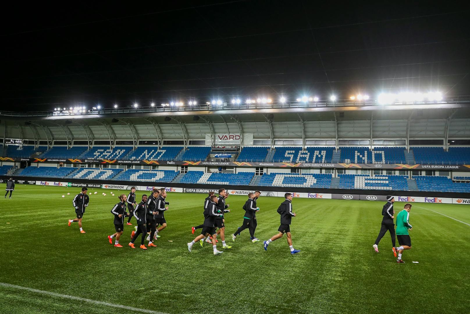 Und dann stand schon wieder die Europa League am Programm. Rapid war in Norwegen bei Molde zu Gast.
