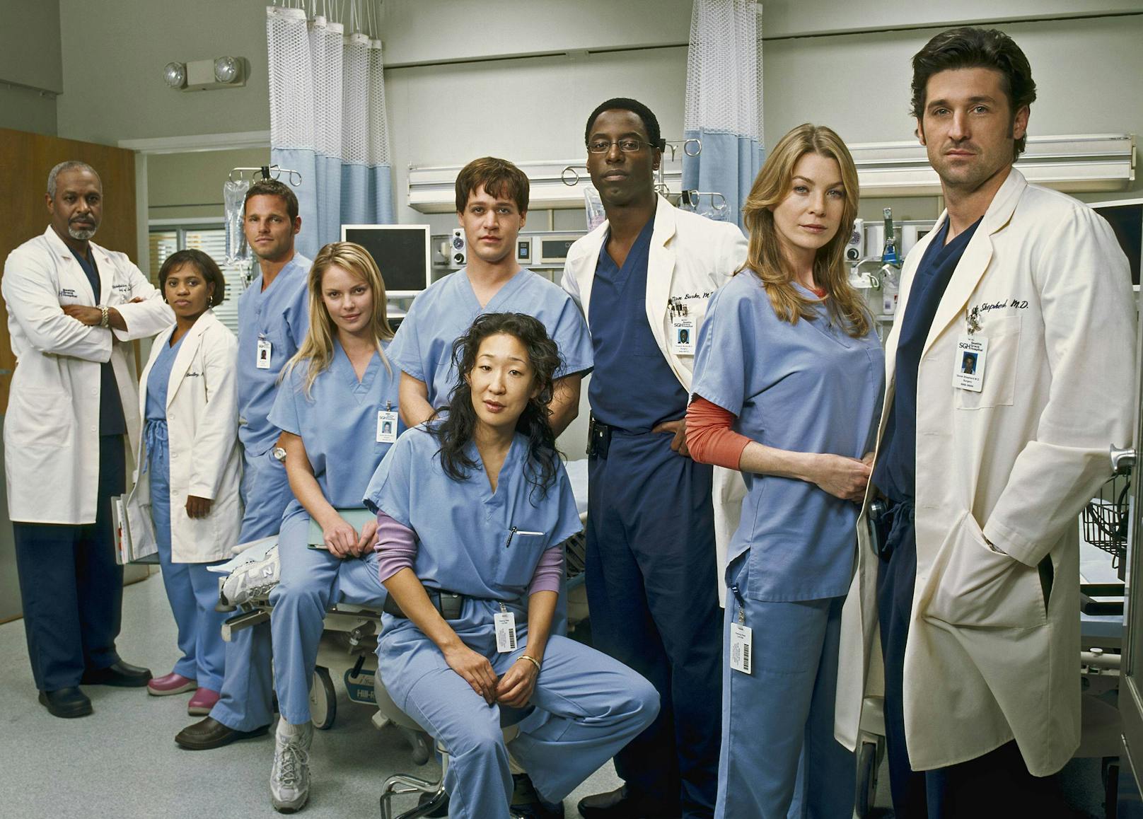 Die TV-Ärzte aus <em>"Grey's Anatomy"</em> hatten nicht nur mit medizinischen Notfällen zu kämpfen.<br>