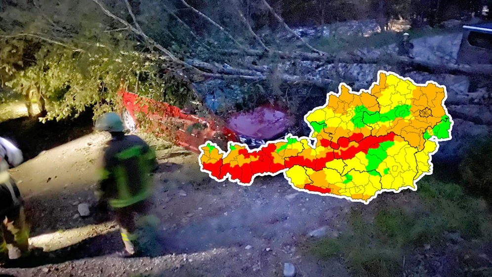 Das Wetter wird stürmisch.
