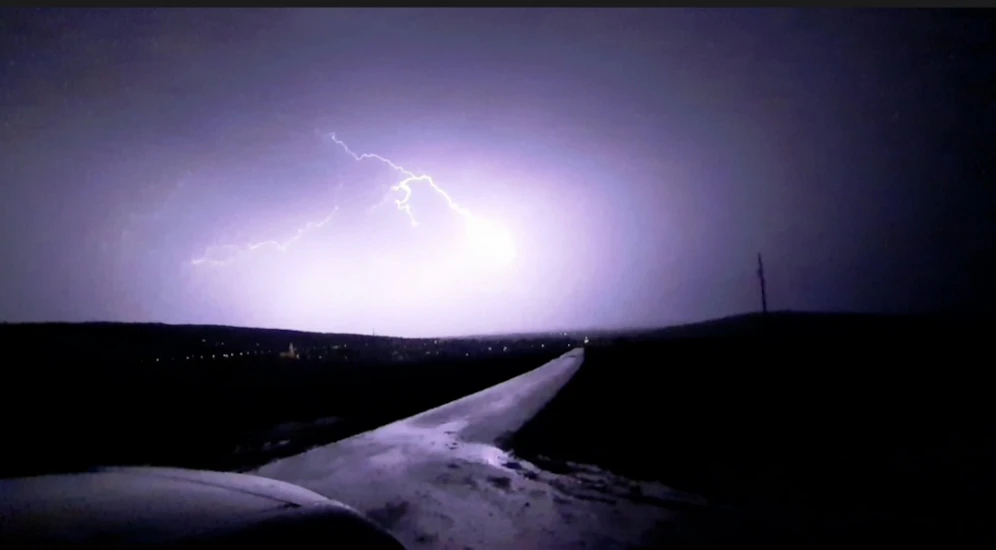 Am Samstag ging ein schweres Gewitter über Teile des Landes nieder. 
