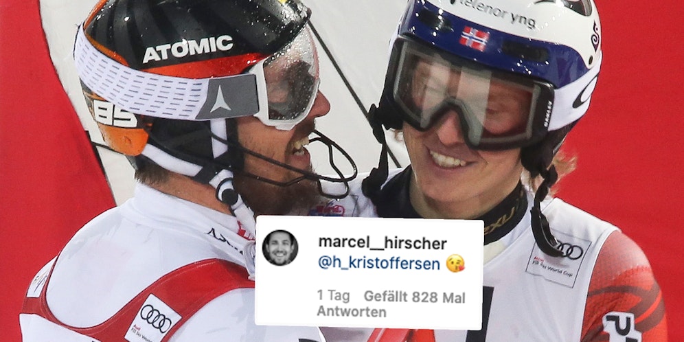 Marcel Hirscher und Henrik Kristoffersen lieferten sich harte Duelle.