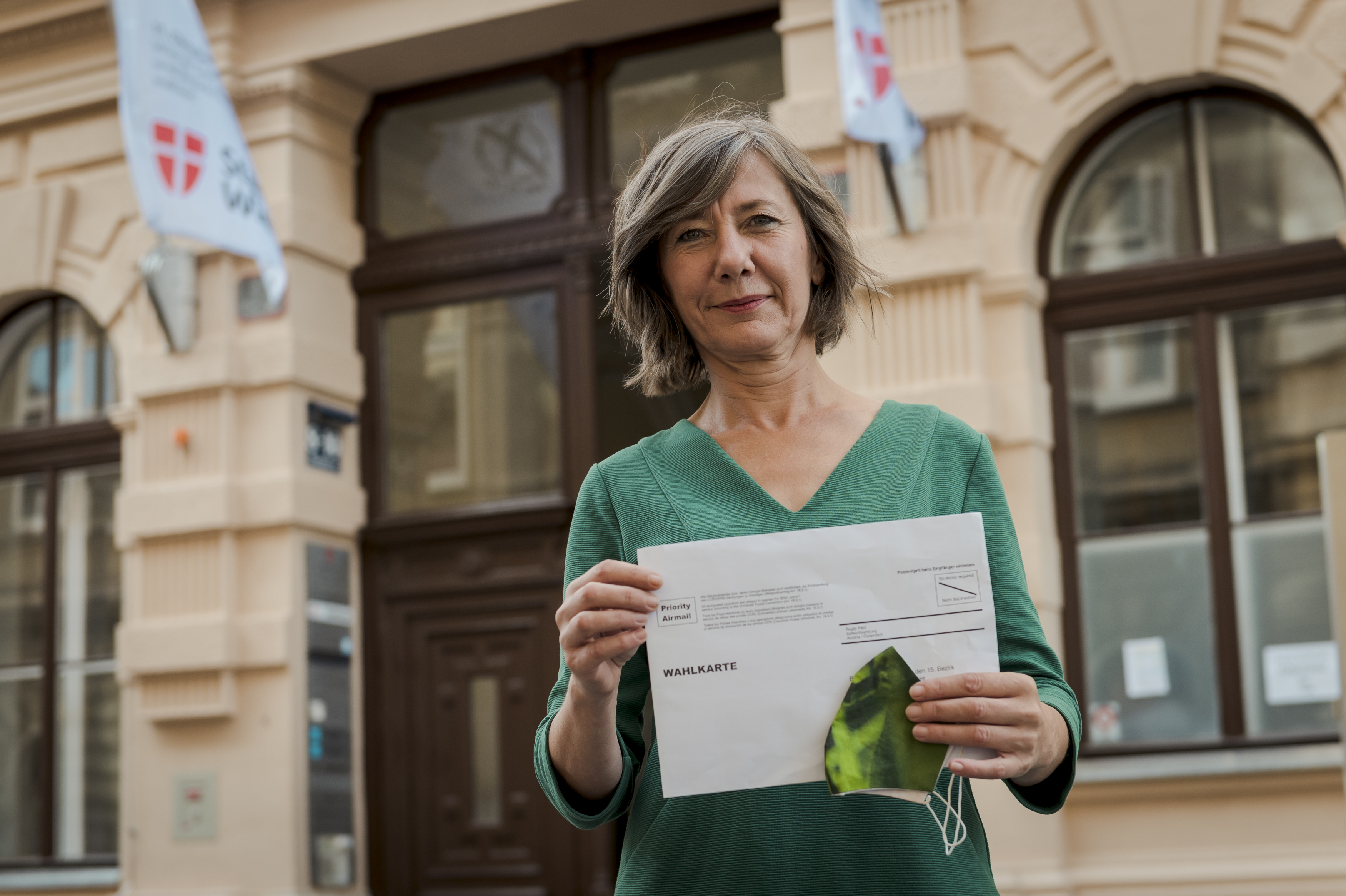 Vizebürgermeisterin Birgit Hebein hat ihre Stimme bereits abgegeben. 