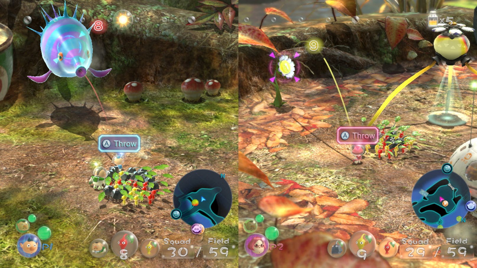 "Pikmin 3" war bereits auf der Wii U zwar charmant, aber kein grafischer Vorzeige-Titel. Daran hat sich nichts geändert.