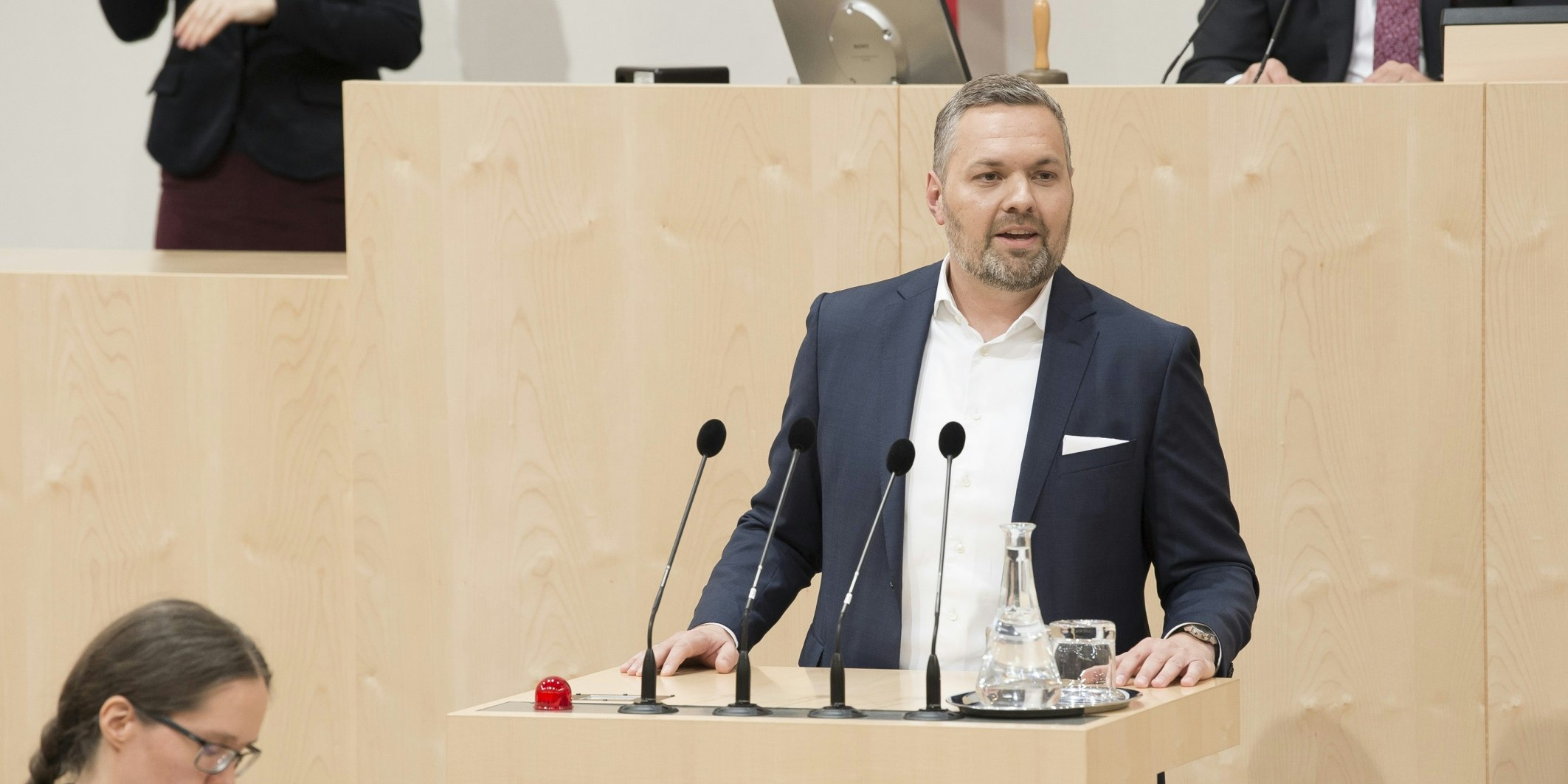 ÖVP-General Axel Melchior fordert den Rücktritt Kickls.