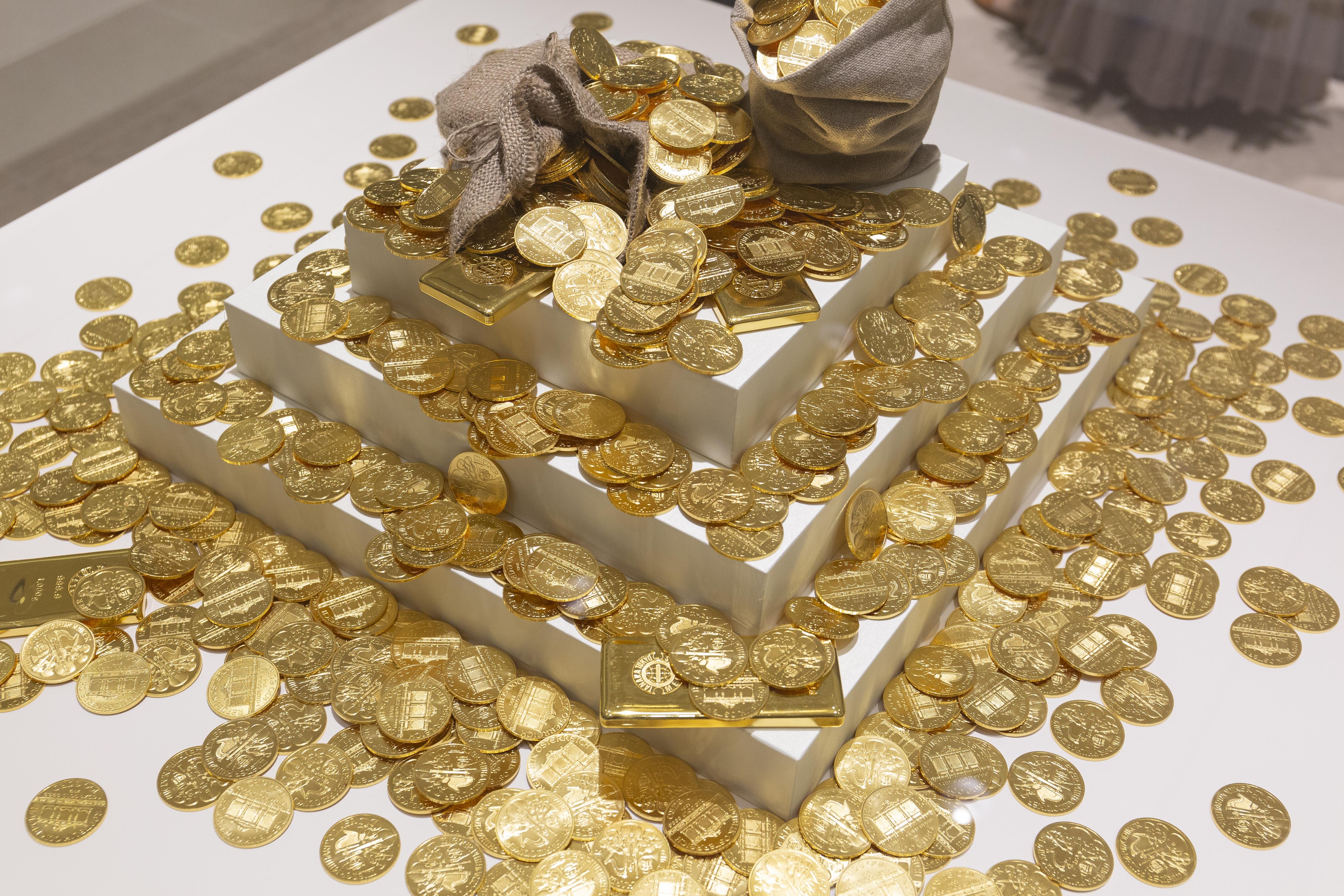 Goldmünzen (Symbolbild)