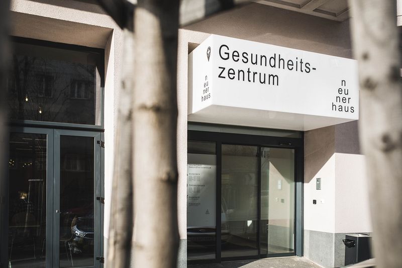 Das neunerhaus Gesundheitszentrum in Wien.