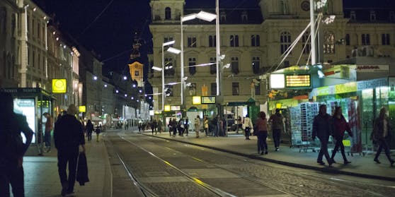 Wilde Verfolgungsjagd durch Graz.