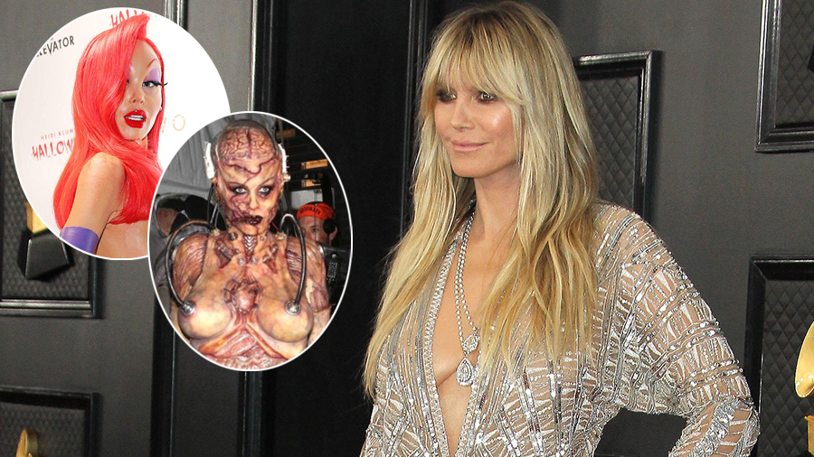 Jedes Jahr gibt Heidi Klum für ihr Halloween-Kostüm alles.