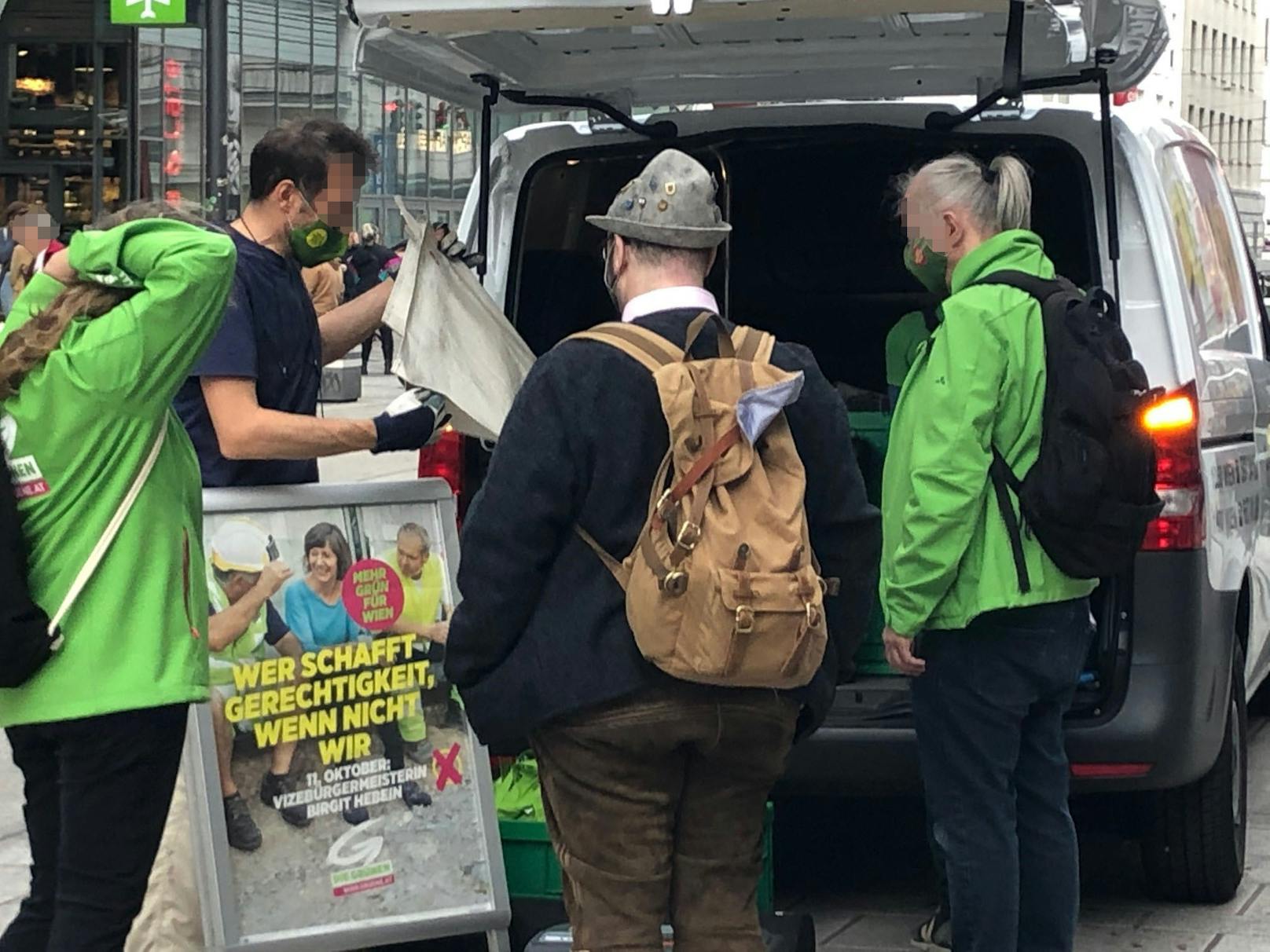 Die Grünen bewerben Lastenräder seit 2017.