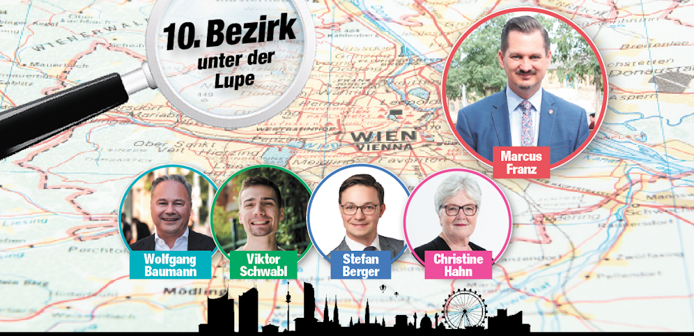 Das sind die Spitzenkandidaten in Favoriten