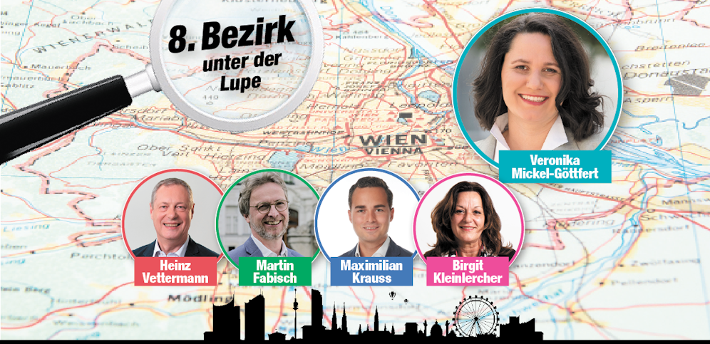 Das sind die Spitzenkandidaten in der Josefstadt