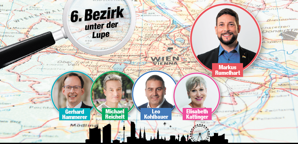 Das sind die Spitzenkandidaten in Mariahilf