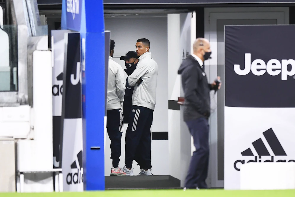 Ronaldo wartete, aber der Gegner kam nicht.&nbsp;