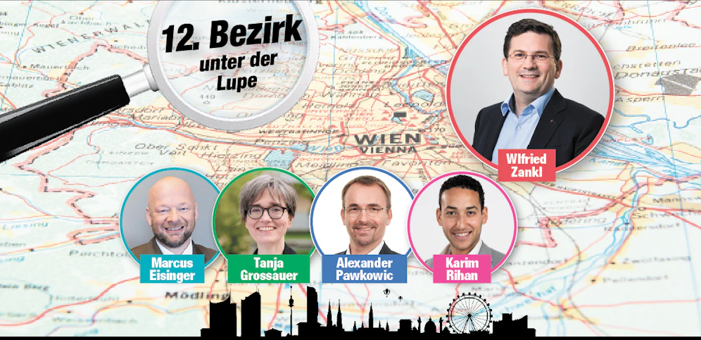 Das sind die Spitzenkandidaten in Meidling