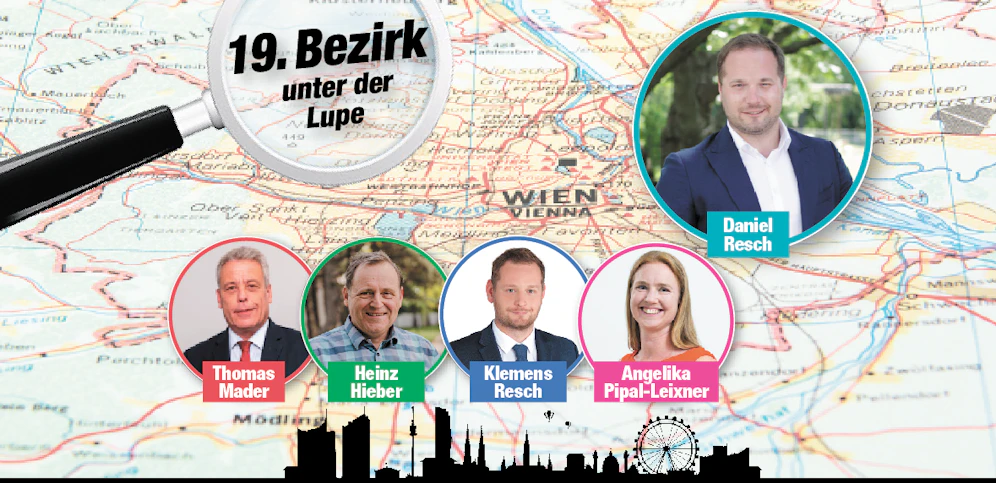 Das sind die Spitzenkandidaten in Döbling