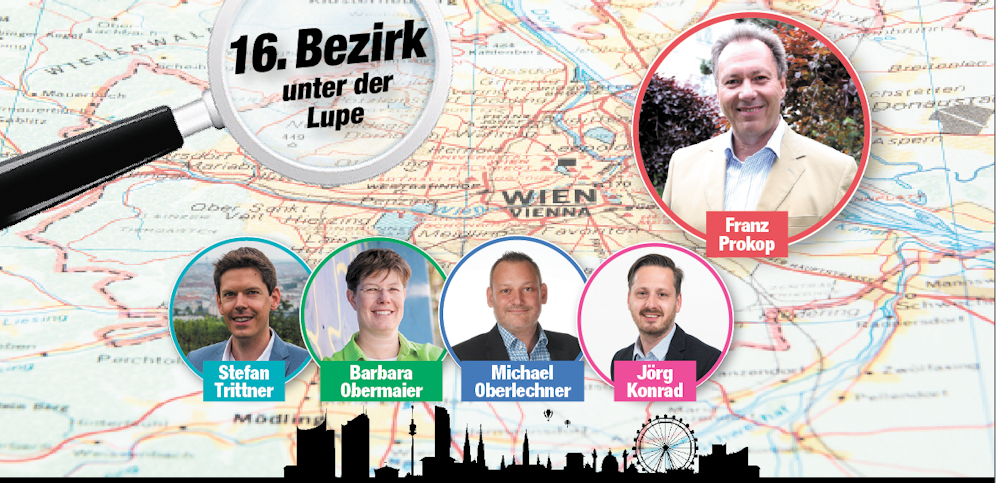 Das sind die Spitzenkandidaten in Ottakring