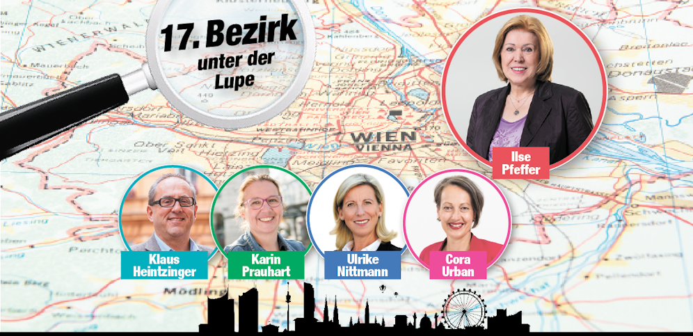 Das sind die Spitzenkandidaten in Hernals