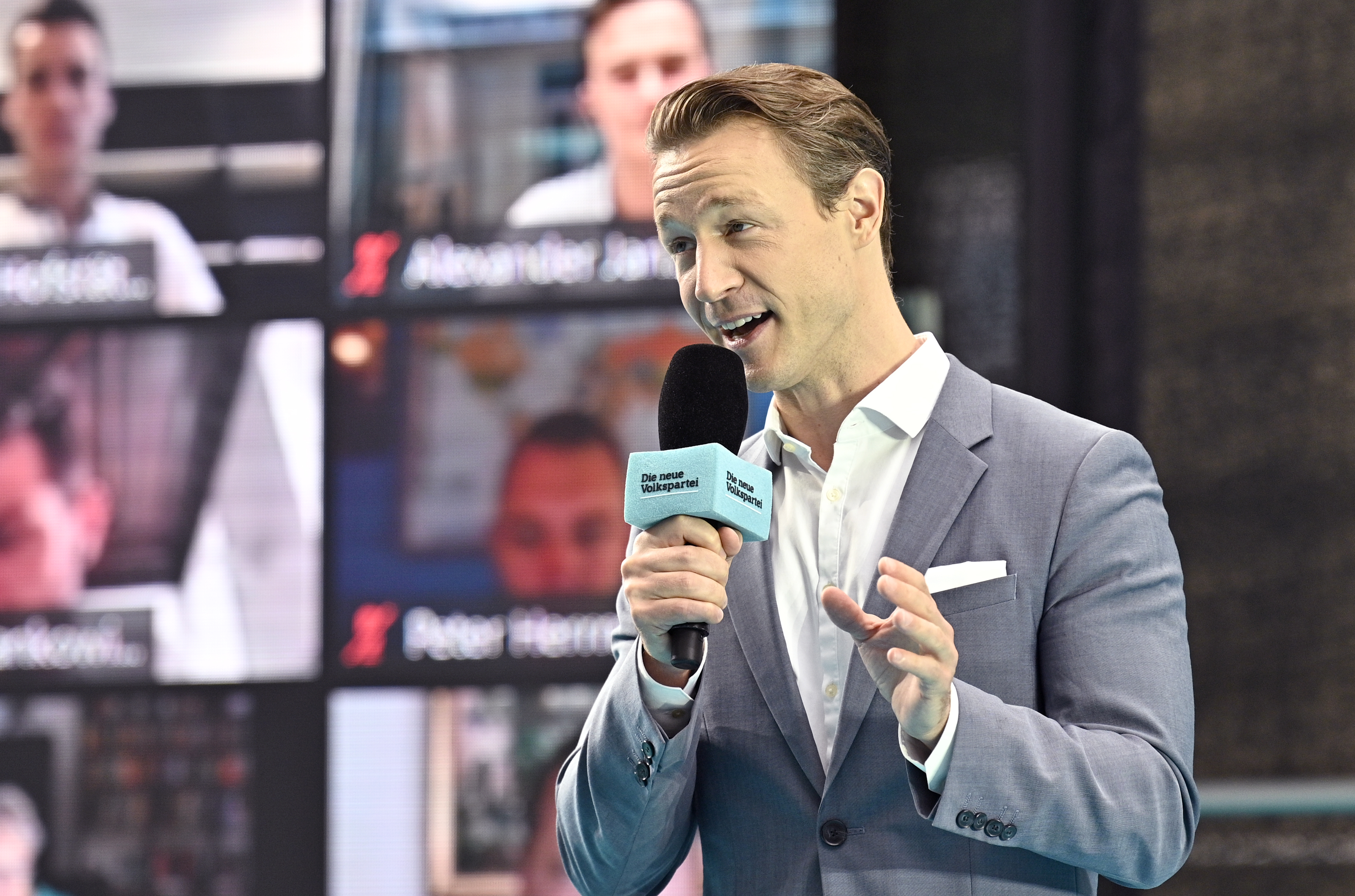 Gernot Blümel im Wien-Wahlkampf