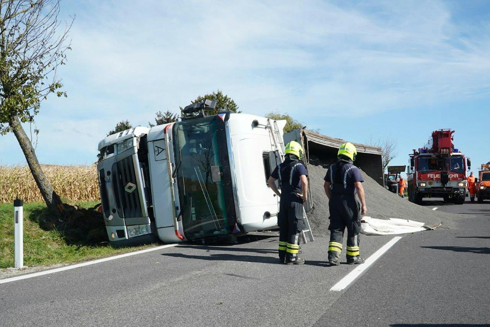 Bilder von der Bergung.