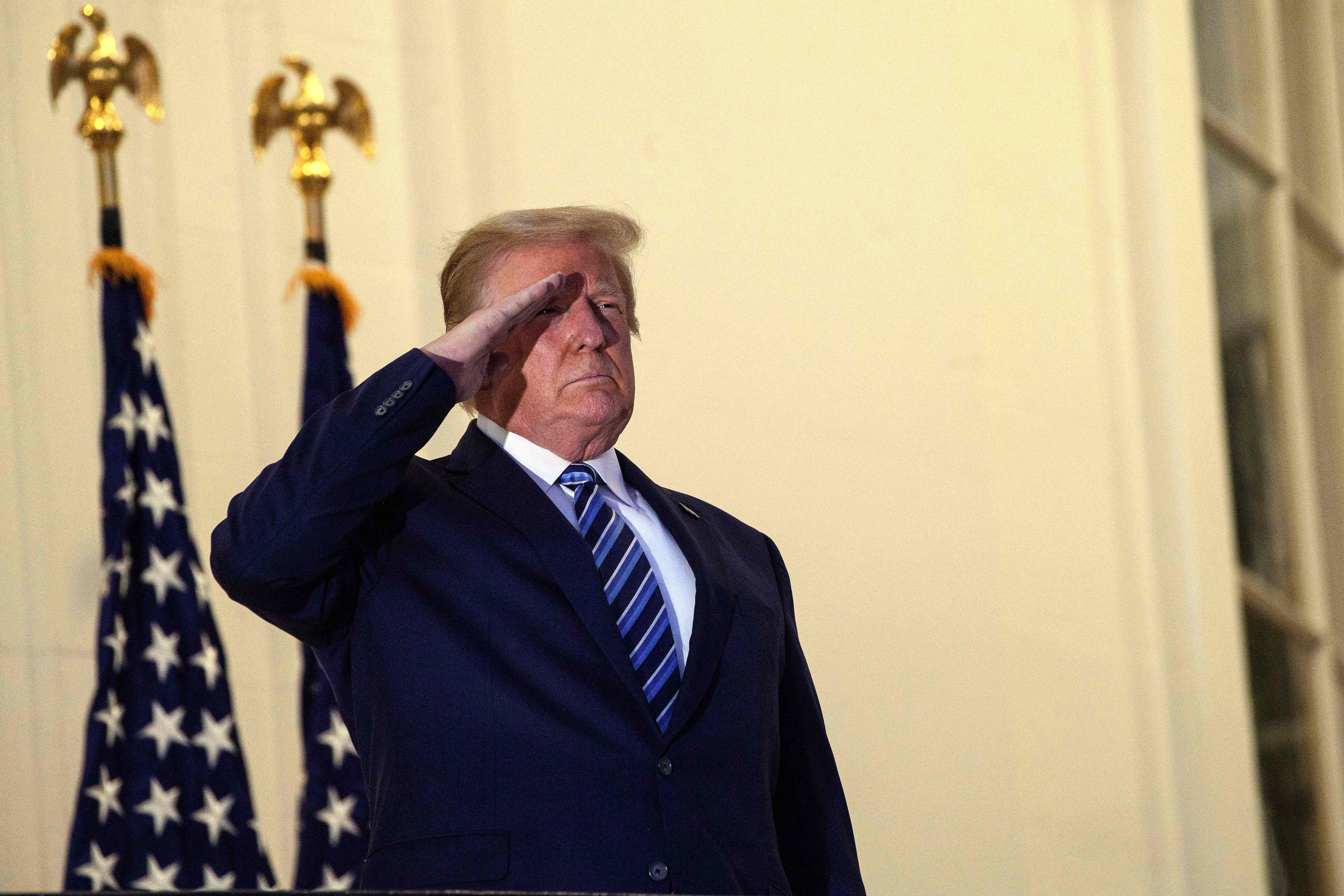 Trump ist zurück im Weißen Haus.