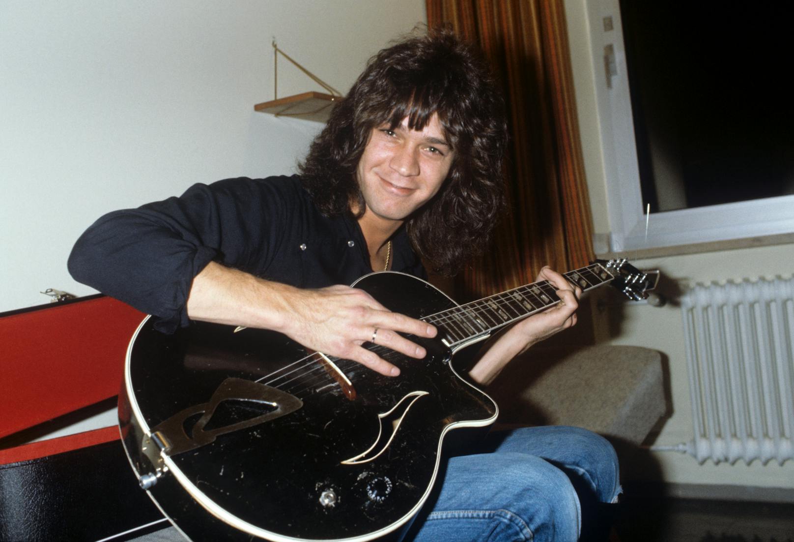 Edward Lodewijk "Eddie" Van Halen auf einem undatierten Archivbild