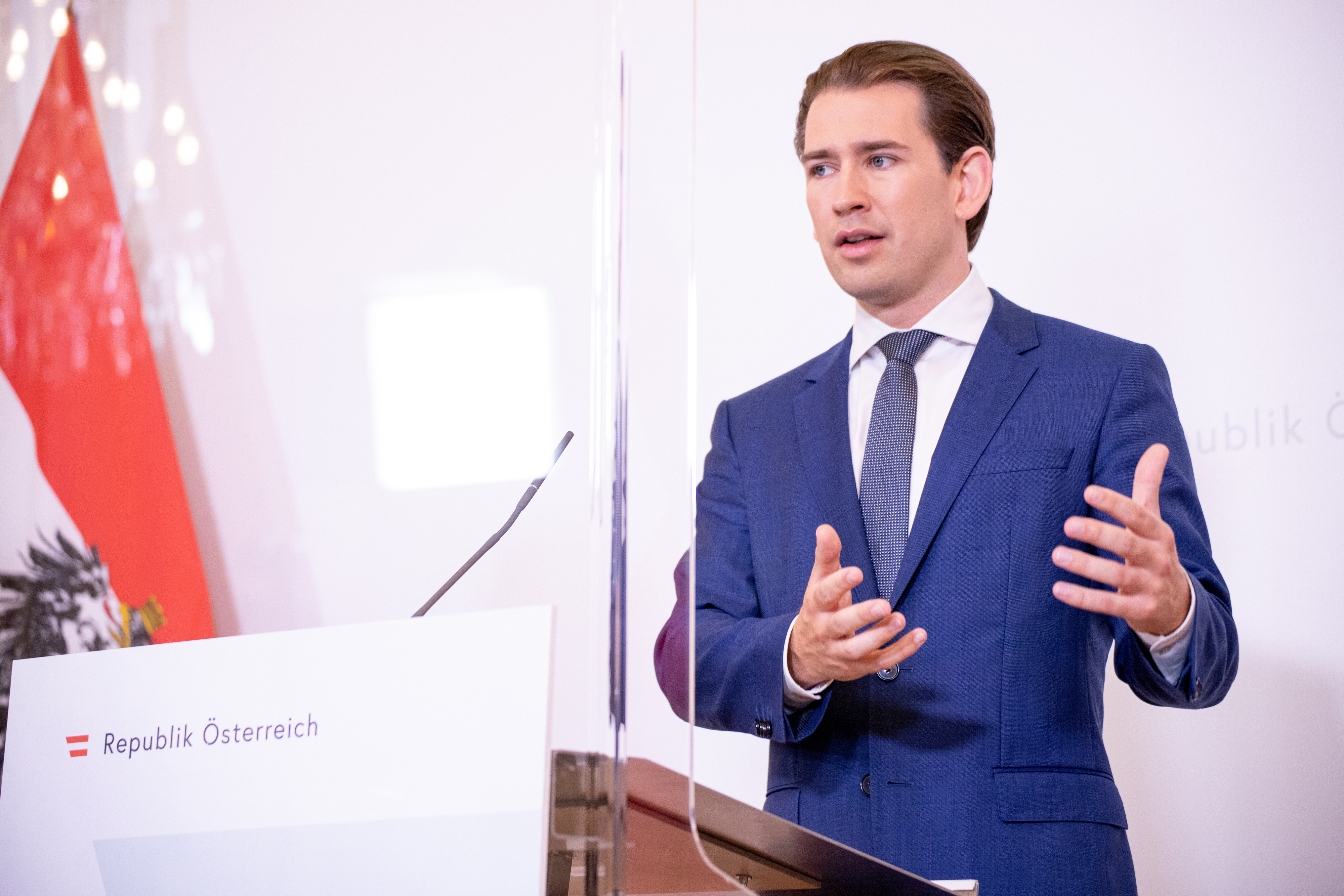 Bundeskanzler Sebastian Kurz (ÖVP).