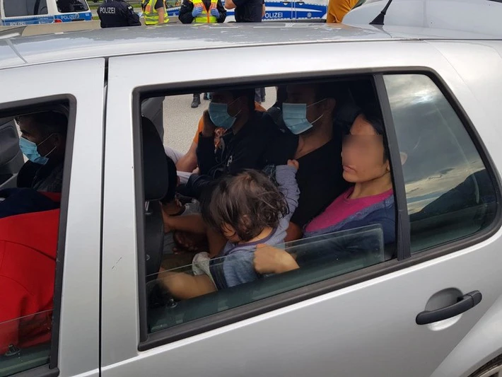 Die Geschleusten wurden nach Österreich zurückgeschickt
