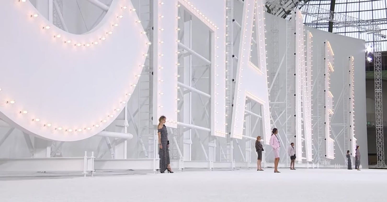 Chanel zeigt seine "Hollywood-Kollektion" in Paris 