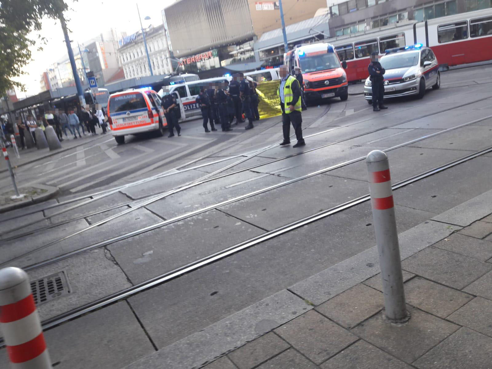 Am Dienstag kam es zu einem Unfall.