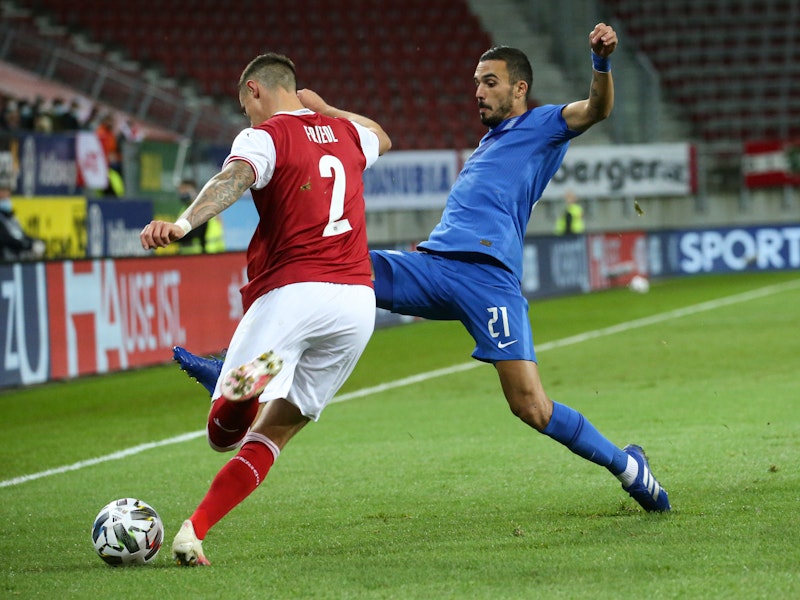 Länderspiel Österreich gegen Griechenland