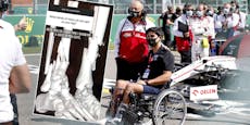 Nach Todes-Crash: Formel-2-Pilot zeigt Röntgenbild